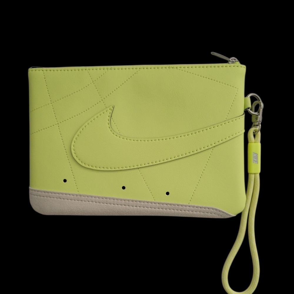 NEW! Nike Blazer Neon Green Large Wristlet For Everyday Use, Outdoors